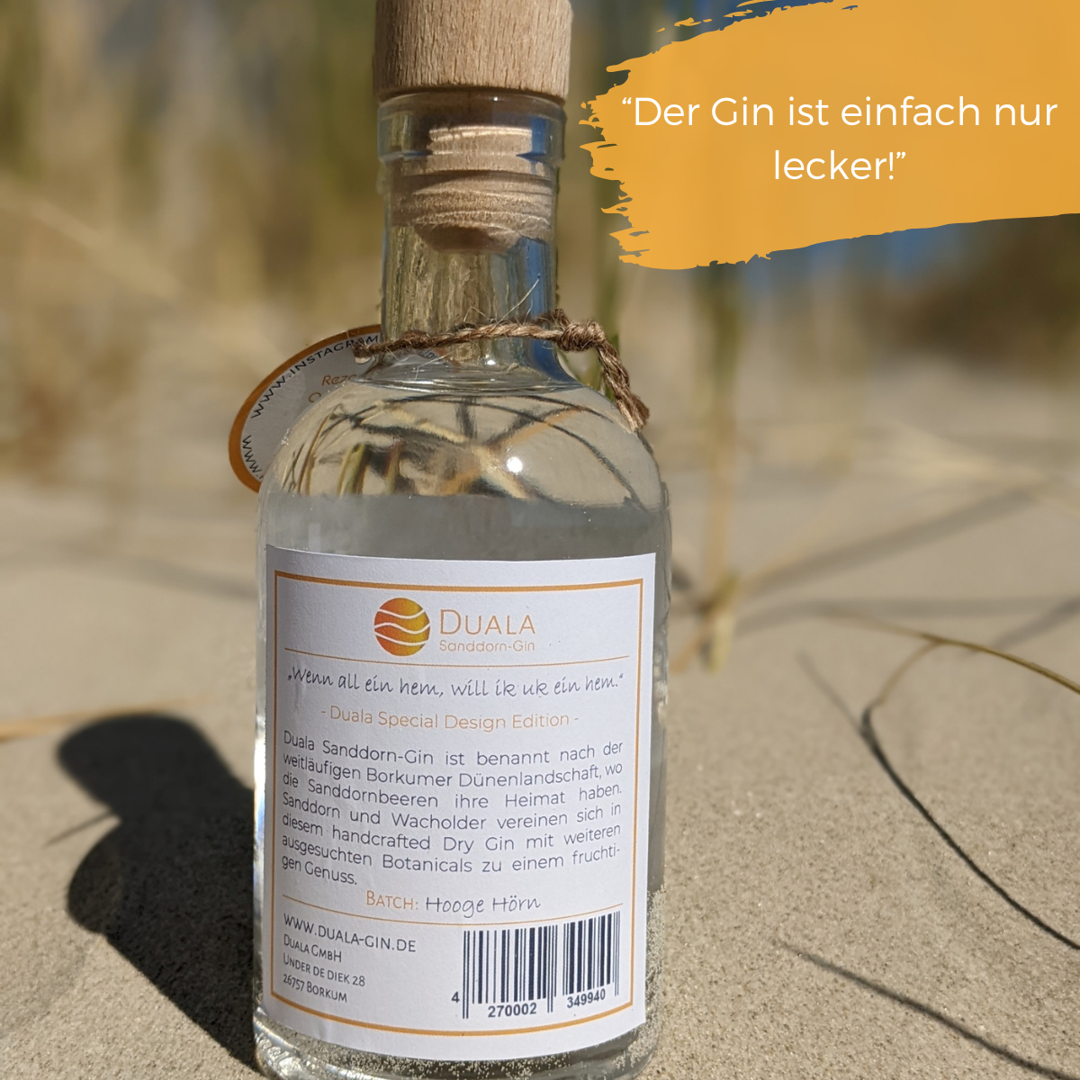 Duala Gin - Borkum Design Edition 200 ml