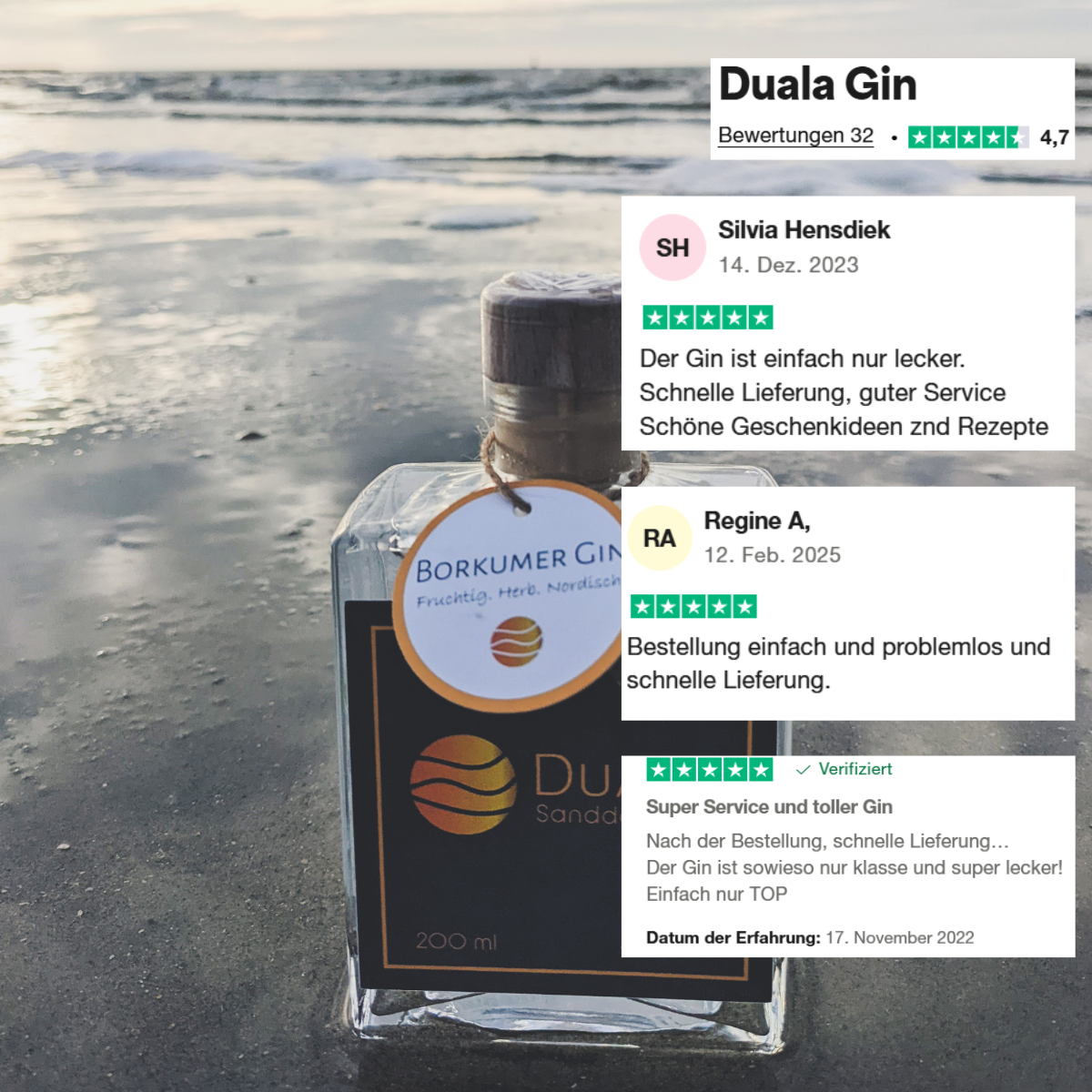 Duala Sanddorn-Gin 200ml