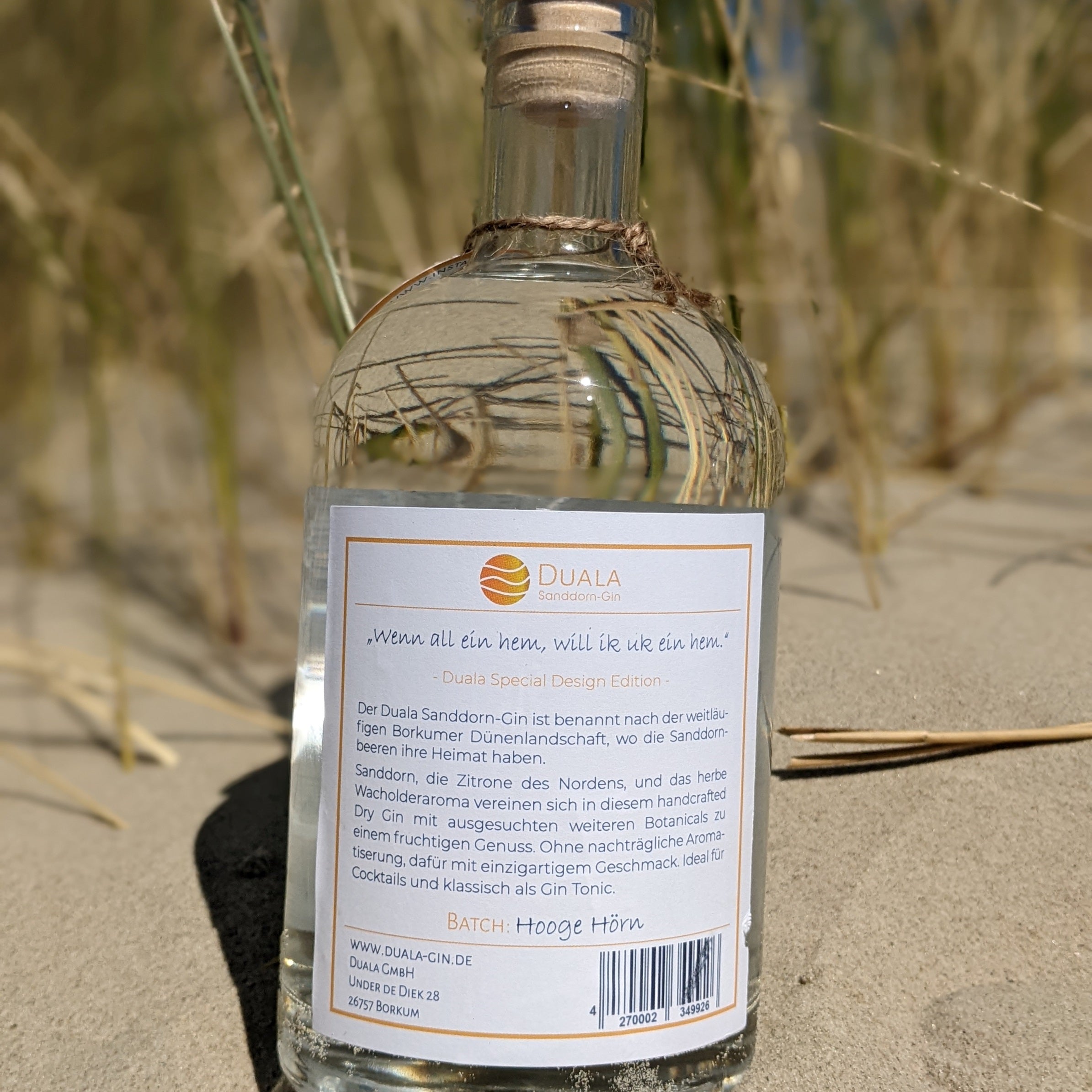 Duala Gin - Borkum Design Edition 500ml