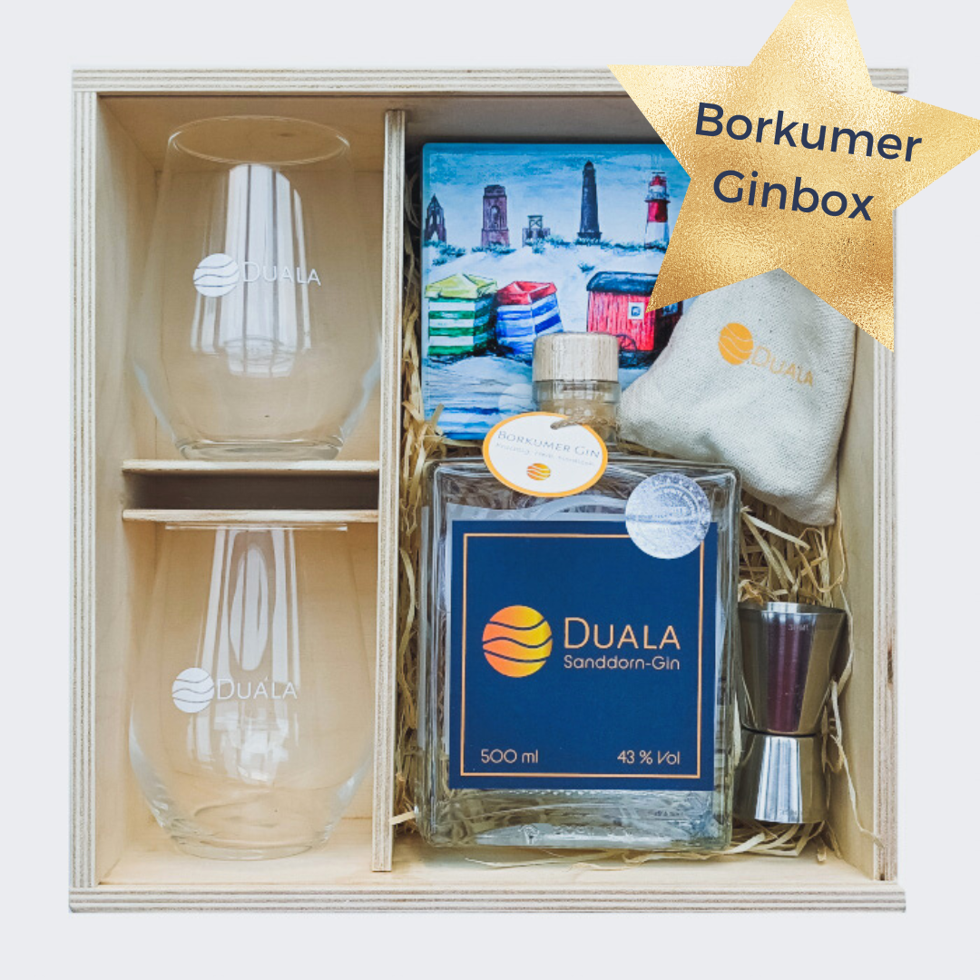 Gin Box aus Borkum als Geschenk